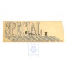 VW Original Inscription Sur Film Argent/Noir - 333853431A DAU