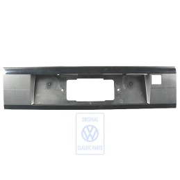 VW Original Ecran P. Plaque De Police Noir Satine - 333853481 01C