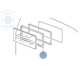VW Original Baguette Protect. Pann.Lateral Graphite - 333853536 2BC
