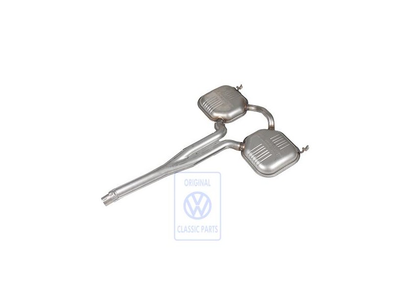 VW Original Silencieux Central - 357253409P
