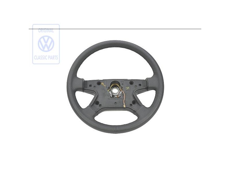VW Original Volant De Direction (Cuir) Noir - 357419091G 1BX