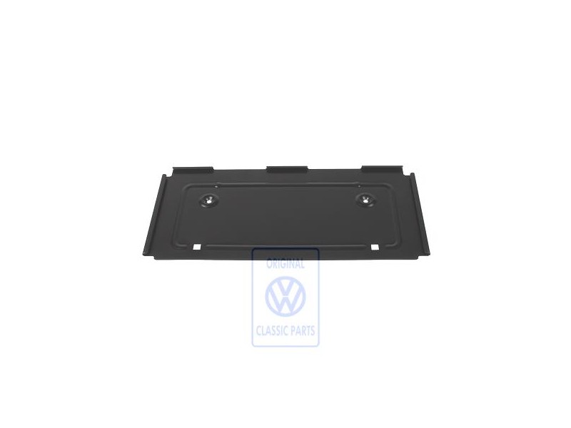 VW Original Support P. Plaque De Police - 357813995
