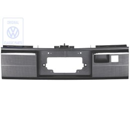 VW Original Ecran P. Plaque De Police Noir Satine - 357853481A 01C