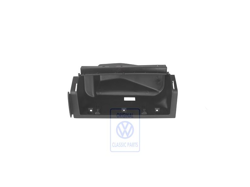 VW Original Boite A Gants Noir Satine - 357857101E 01C