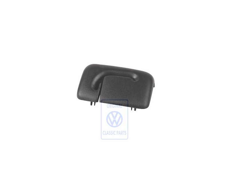 VW Original Guidage De Sangle De Ceinture Noir Satine - 357857830 01C