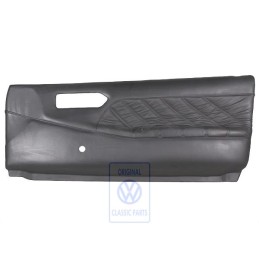 VW Original Revetement De Porte (Cuir) Noir - 357867015E 1BX