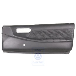 VW Original Revetement De Porte (Cuir) Noir - 357867016E 1BX