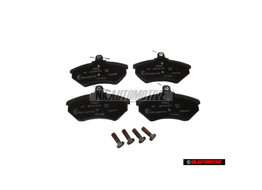Pieces detachees pour Golf 5 | Plaquettes de frein